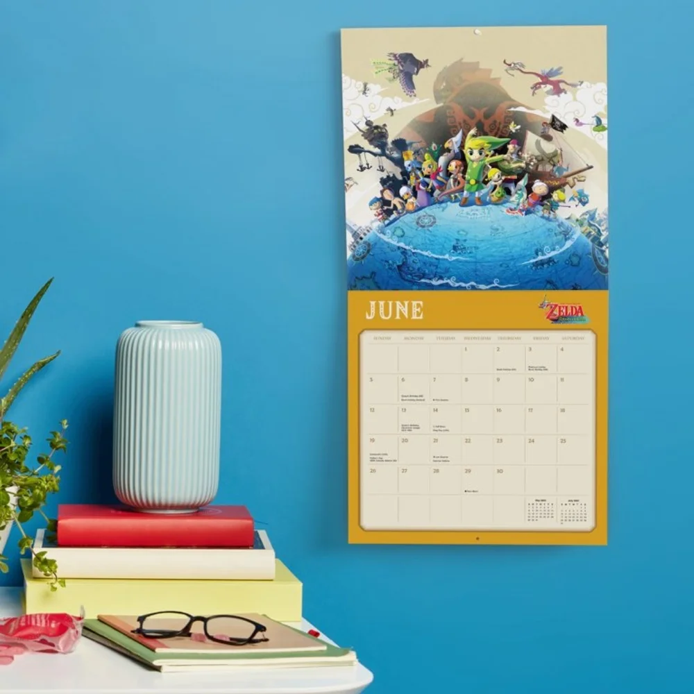 The Legend of Zelda: Breath of the Wild 2022 Calendar